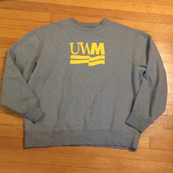 Jansport Sweaters - University of Wisconsin Milwaukee Crew Neck